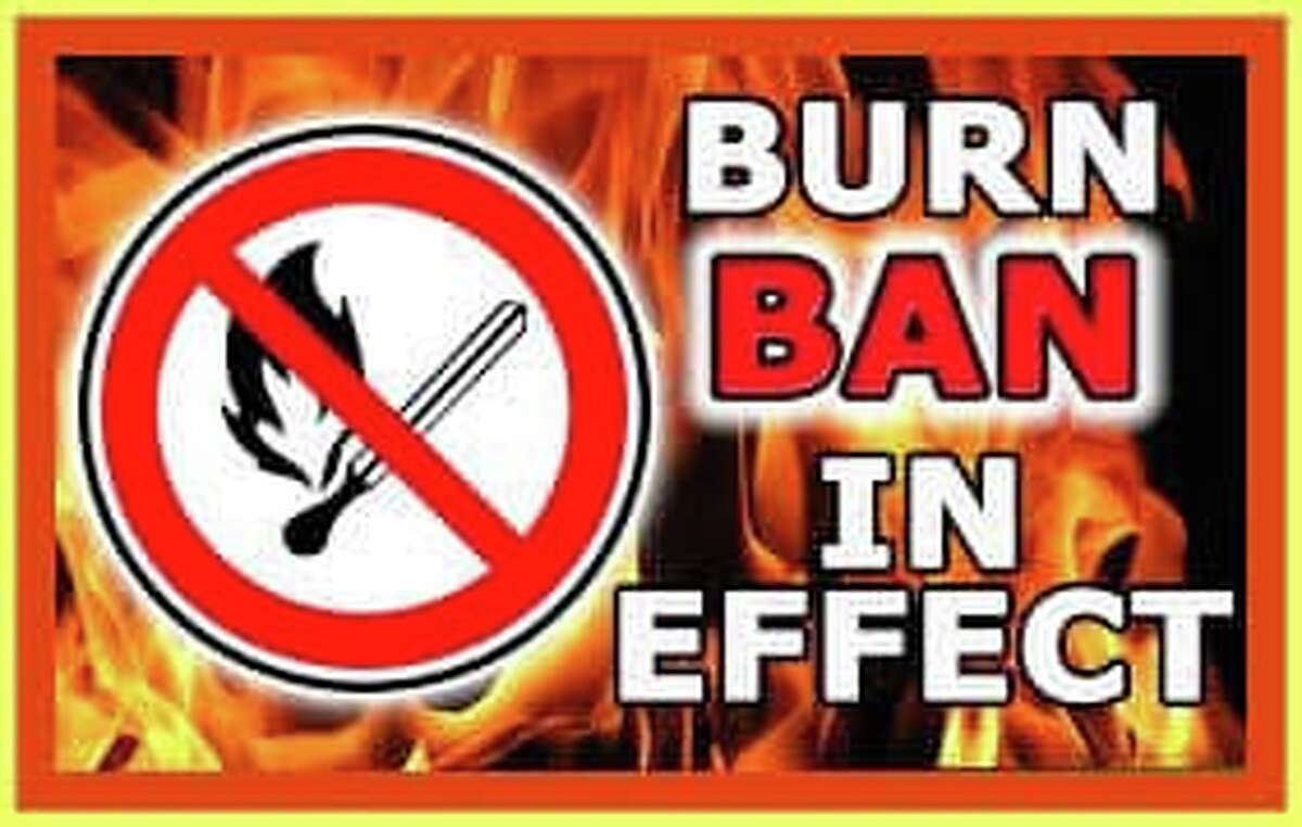 Burn Ban in effect